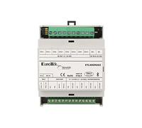 Newlab Led Dimmer Controller PWM 4 Canali RGB+W 8AX4 Bluetooth DMX512 Dali Master Salve Attacco Guida DIN Rotaia