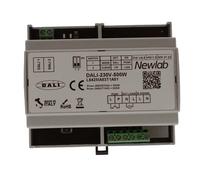NEWLAB PUSH-230V-500W Led Dimmer Taglio di Fase Da Guida DIN Con Ingresso Pulsan