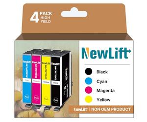 NewLift 603XL - Cartucce d'inchiostro compatibili con Epson 603 per Expression Home XP-4155 XP-3100 XP-2100 XP-4150 XP-4105 XP-4100 XP-3155 XP-3150 XP-3105 XP-2155 Workforce