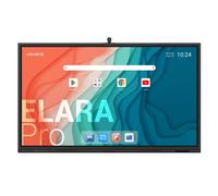 Newline Elara Pro 86'' Schermo interattivo Schermo interattivo all-in-one da 86'' con telecamera 4K, 8 microfoni, Bluetooth e certificazione Google