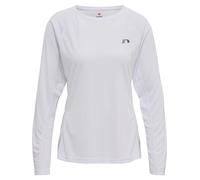 Newline Women Core Running T-Shirt L/S, Maglietta Donna, Bianco, L