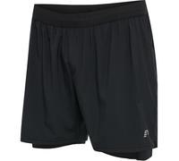 Newline MEN'S CORE 2-IN-1 SHORTS Shorts S Nero