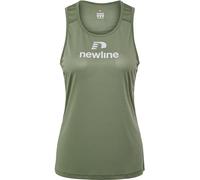 Newline nwlBEAT Singlet Woman, Maglietta Donna, Verde Profondo LICHENE, S