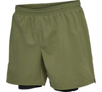 Newline nwlDALLAS SHORTS 2IN1 MEN Shorts S Verde