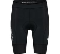 Newline Womens Core Bike Panel Shorts, Pantaloncini Donna, Nero, M