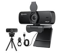NewlineWork NewEye HD Webcam Duo, chiarezza 2,5K e 4K, messa a fuoco automatica, copertura per la privacy, videoconferenze e streaming professionali (neweye2 (2,5 K))