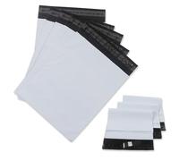 newlng Buste per Spedizioni in Plastica Imballaggio Sacchetti per Spedizioni Vinted Autoadesive Impermeabile e Antistrappo 25 * 35cm 30pezzo bianco(Disponibile in Varie Misure)