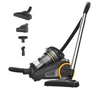 Newlux - Aspirapolvere a Traino Senza Sacchetto (20Kpa) 3L InfinityPower V4500 con Sist Ciclonico, Filtro HEPA 13 e 6 Fasi di Filtraggio | Spazzola per Animali | Potenza Regolabile