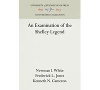 Newman I. White Frederick L. Jones Ken An Examination of the (Copertina rigida)