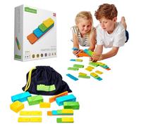 newmero bricks - Giochi Matematici Divertenti per Bambini 3-9 Anni | Giochi Educativi Montessori | Blocchi Logici per Scuola Primaria