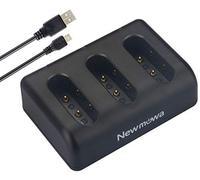 Newmowa 3-Channel USB Caricatore Rapido per Sony NP-BX1 / M8, NP-BY1 e Sony DSC-RX100, DSC-RX100 II, DSC-RX100M II, DSC-RX100 III, DSC-RX100 IV, DSC-RX100 V, DSC-RX100 VII, HDR -CX405