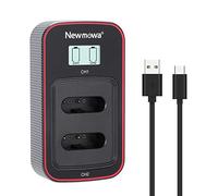 Newmowa caricatore doppio USB con display LCD intelligente per Sony NP-BX1/M8,NP-BY1 e Sony DSC-RX100, DSC-RX100 II, DSC-RX100M II, DSC-RX100 III, DSC-RX100 IV, DSC-RX100 V