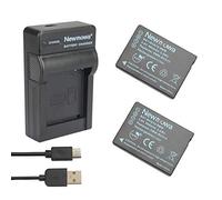 Newmowa DMW-BCG10 DMW-BCG10E Batteria (2pcs) e USB Caricatore per Panasonic
