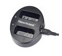 Newmowa Doppio Caricatore USB per Olympus BLN-1 BCN-1 Olympus OM-D E-M1 OM-D E-M5 PEN E-P5 OM-D E-M5 II