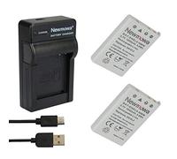 Newmowa EN-EL5 Batteria (2 pezzi) e USB Caricabatterie Kit per Nikon EN-EL5