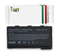 NewNet - Batteria BTY-L75 BTY-L74 Compatibile con Notebook MSI CR600-001US CR600-013US CR600-017US CR600-234US C61M32-HDSB CR610 MS-3801 CR610 MS-6890 CR610 MS-6891 CR610-001NL CR610-003HU [4400mAh]