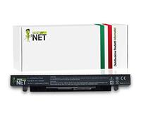 NewNet - Batteria da 2600mAh Compatibile con Notebook ASUS P552EP Pro450V Pro450VB R409C Pro550CA Pro550CC R409CA R409CC R409J R409JF R409L R409LA R409LB R409LC R409V R409VB R409VC R409VE R411C f552l