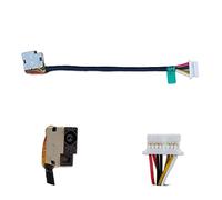 NewNet - Connettore di Alimentazione - DC Power Jack Compatibile con HP Pavilion 15-ac112nl 15-ac113nl 15-ac115nl 15-ac114nl 15-ac117nl 15-ac116nl 15-ac118nl 15-ac119nl 15-ac120nl