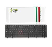 NewNet Keyboards - Tastiera Italiana Compatibile con Notebook HP 701986-061 701987-061 9Z.N6GSF.L0E 686318-061 V118878AK2 IT 641181-061 MP-10G86I06886 690401-061 con Trackpoint