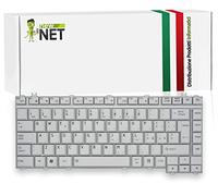 NewNet Keyboards - Tastiera Italiana Compatibile per Notebook PK1304G0B0 6037B0017302 6037B0017502 6037B0017505 6037B0018502 6037B0021402 6037B0021702 6037B0028302 Silver