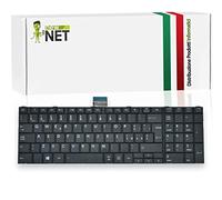NewNet Keyboards - Tastiera Italiana Compatibile per Notebook Satellite PRO C50-A-1E4 C50-A-1E5 C50-A-1E6 C50-A-1EK C50-A-1EL C50-A-1EM C50-A-1EU C50-A-1EV C50-A-1F4 C50-A-1FD Senza Frame