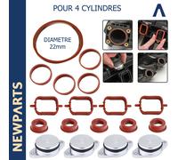 NEWPARTS Kit Tappo Guarnizione Valvola Collettore Aspirazione Per E39 E46 E60