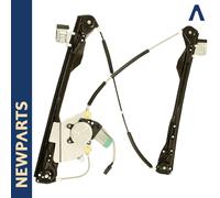 NEWPARTS Mecanismo Alzavetro Anteriore Sinistro Per Focus 5P (98-04) Nero