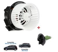 NEWPARTS Motore + Modulo Riscaldamento C3 II 2009-2016 6441CS 6441CT