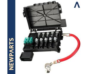 NEWPARTS Placca Portafusibili Nera 3 Poli Per GOLF 4 A3 LEON 1J0937550AG
