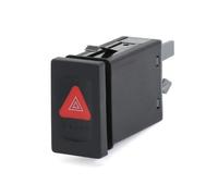 NEWPARTS Pulsante Luci D’Emergenza VW Passat 3B 1996-2005 Nero 7 Pin
