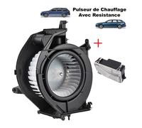 NEWPARTS Pulseur d'Aria + Resistenza Per Audi A6 Allroad C6 4F 4F0820020A