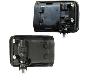 NEWPARTS Set Maniglie Scorrevoli Laterali Sinistra Destra Berlingo Partner Nero