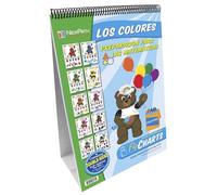 NewPath Learning 33-0122 All About Colors Curriculum Mastery Flip Chart Set da 3 a 7 anni, Spagnolo