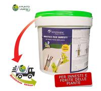 Newpharm MASTICE per INNESTI con RAME 5 KG Cicatrizzante Innesti e Potatura