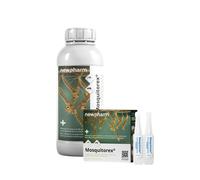 Newpharm Mosquitorex Antilarvale Zanzare Trattamento 100% BIO Acque Stagnanti