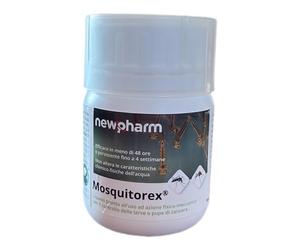 NEWPHARM Mosquitorex - Insetticida Liquido Zanzare Pronto all'Uso - 100 ml - Formula Vegetale Biodegradabile contro Larve e Pupe di Zanzara - Efficacia Rapida