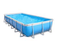 Newplast PISCINA FUTURA 650 KIT, h. 125 cm, con scaletta in acciaio PISCINA FUTURA 650 KIT, h. 125 cm, con scaletta in acciaio
