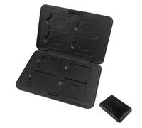 Newpop custodia per schede SD compatibile con MicroSD/SDXC/SDHC/SD/MMC | Custodia per schede di memoria per 8 SD e 8 TF, custodia portatile, impermeabile, supporto per schede di memoria in alluminio