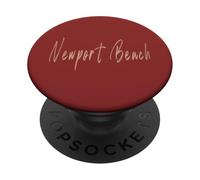 Newport Beach California Vintage design elegante PopSockets PopGrip Adesivo