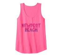 Newport Beach - Retrò Newport Beach California Vintage Canotta