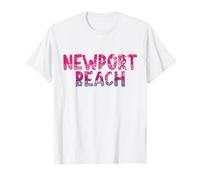 Newport Beach - Retrò Newport Beach California Vintage Maglietta