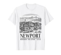 Newport Rhode Island: Dimore storiche, Fascino Marittimo, Maglietta