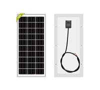 Newpowa 10W Solar Panel Monocrystalline 12V Mini Solar Power for Fans, Balcony, Pool Heating, Altri sistemi di ricarica solare