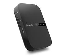 NEWQ Filehub AC750: Router da viaggio, lettore SD, accesso wireless a disco esterno/USB per backup foto/file da cellulare e laptop
