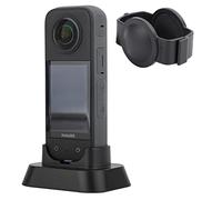 NEWQSING Coperchio e base dell'obiettivo della fotocamera per Insta360 x3