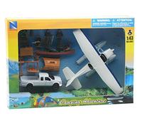 NEWRAY 05703 - Playset- Camping Set W/Float Plane e Playmat