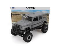 NEWRAY 1/14 JEEP WRANGLER UNLIMITED SAHARA 2017 GRIGIO MODELLINO AUTO STATICO