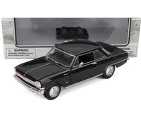 NEWRAY 1/24 CHEVROLET CHEVY NOVA SS 1964 NERO MODELLINO AUTO MODELLISMO STATICO