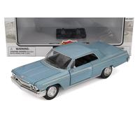 NEWRAY 1/24 CHEVROLET IMPALA SS 1962 BLU MODELLINO AUTO MODELLISMO STATICO