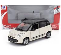 NEWRAY 1/24 FIAT 500L CITY 2013 BIANCO MODELLISMO MODELLINO STATICO DIECAST